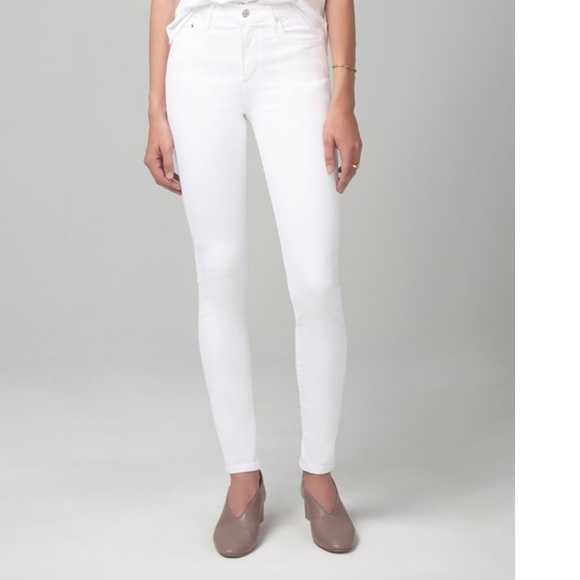 Citizens of humanity rocket crop high rise skinny jeans. - Picture 2 of 6